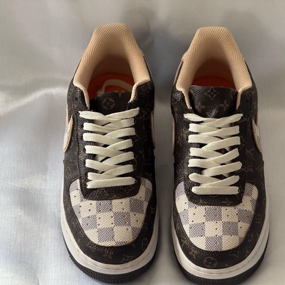 Unisex Louis Vuitton Nike Air Force 1 Low